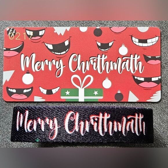 ZOX "MERRY CHRITHMATH" #217 TINSEL TUNES CHRISTMAS GOLDIE Collectible wristband - Picture 2 of 12